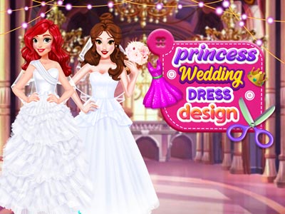 Design unique wedding dresses in this new Princess Wedding Dress Design! The princesses need your ad