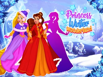 Join your favorite characters in this new Princess Winter Wonderland. Dress up the princesses in war