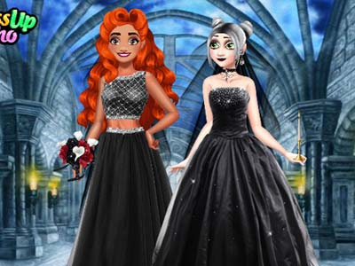 Princesses Black Wedding Dresses