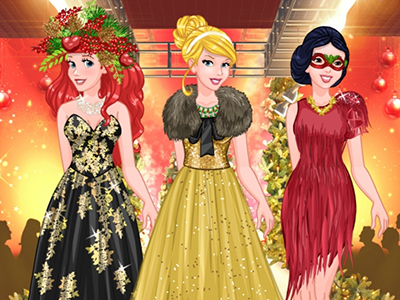 Princesses Christmas Fashion Show