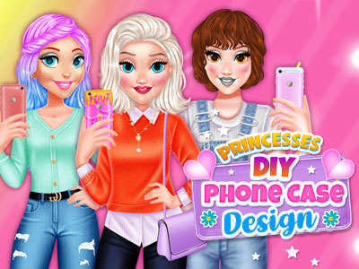 Join the princesses in this new fun #DIY. Use your creativity and help them create awesome phone cas