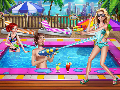 Princesses Summer #Vacay Party em Jogos na Internet