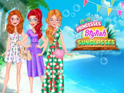 It's summertime! Mermaid, Annie, and Blonde Princess are dreaming of a vacation for so long. Join th
