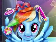 Rainbow Pony Real Haircuts