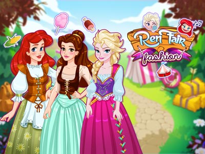 Welcome to the medieval fair, a realm filled with princesses and lots of gorgeous fashion! Eliza, Be