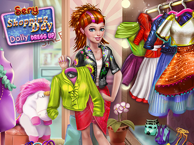 Get ready to go shopping with Sery, but first help her find the most amazing outfit for the day! Try