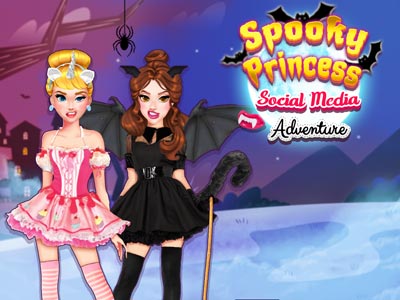 Spooky Princess Social Media Adventure