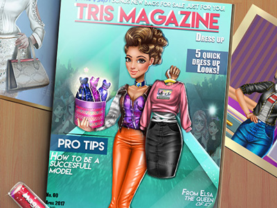 Tris Fashion Cover Dress up