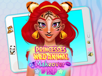 Wild Animal Princesses Makeover #Prep Game 
